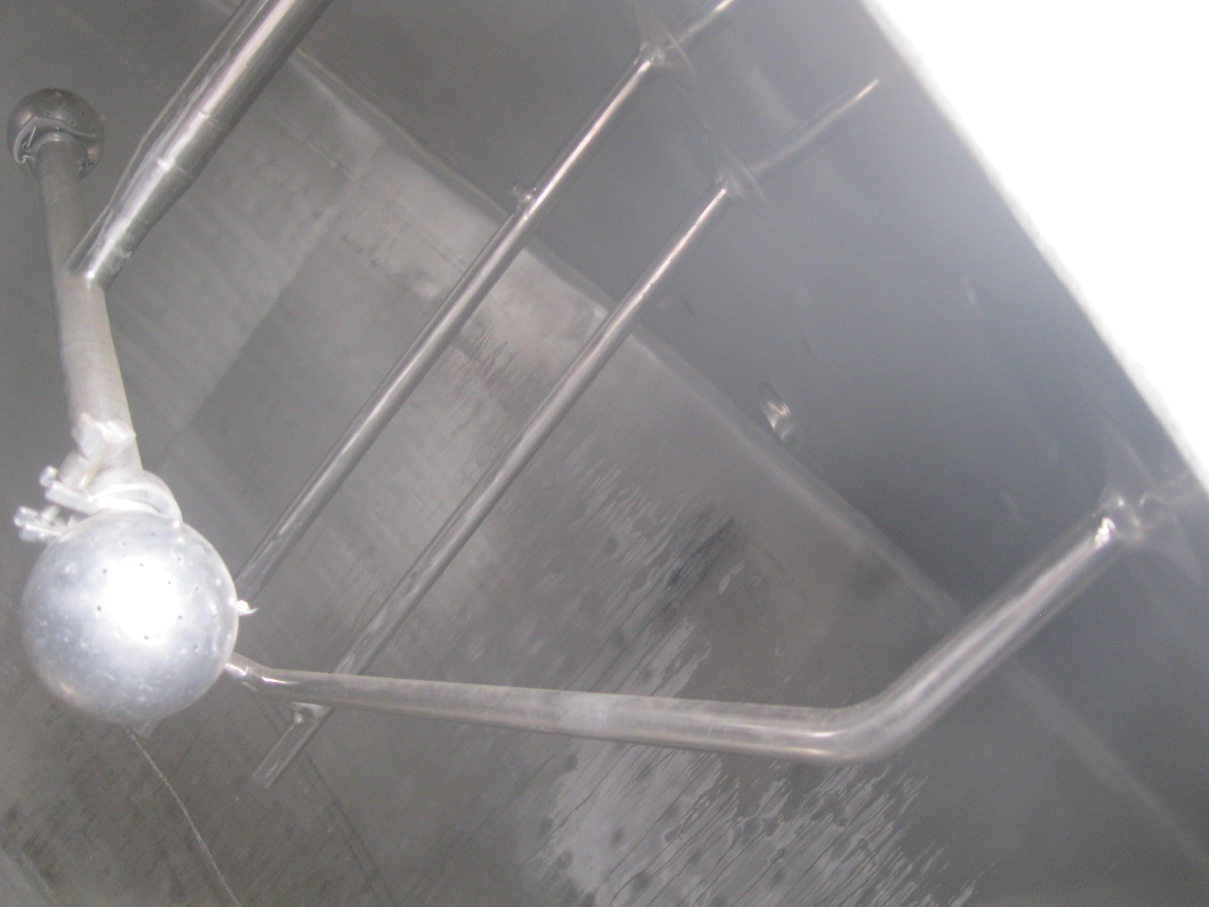 Usado 2000 GALLON PROCESSOR TANK. CHESTER-JENSEN SERIAL CJ6201DS