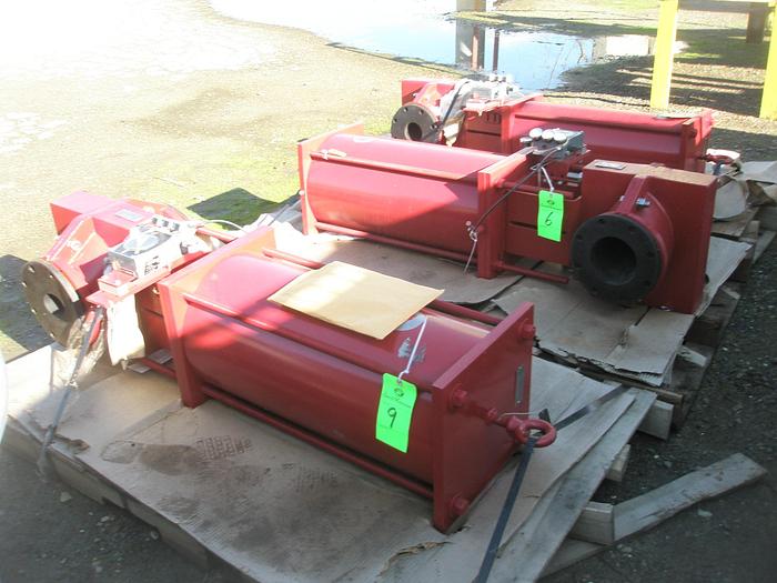 Unused Valve, Pinch, 6" X 3", Red Valve, Series 5200, (2) #C738105