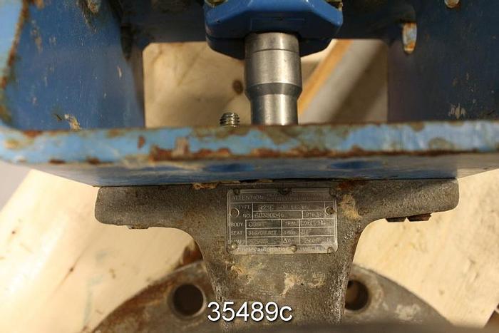 Used Neles Jamesbury R23CB08CCJDV 8" V-Ball Control Valve #35489