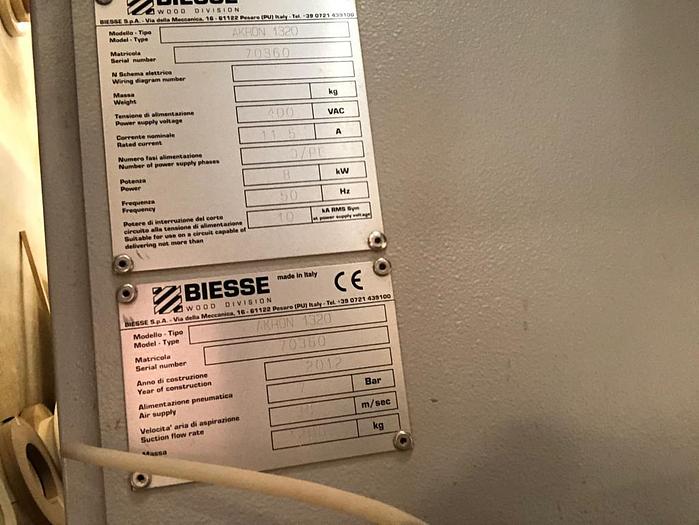 Revisionato BORDATRICE BIESSE AKRON 1320