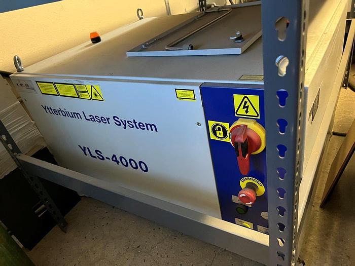 Used 2016 4,000 Watt IPG LaserCube CNC Fiber Laser