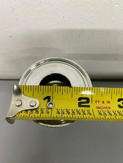 Used Stainless Steel 2.5" Sanitary Fitting Reducer 1/2" to 1"