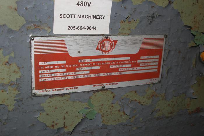 Used 1975 Gisholt  No.5 Turret Lathe | 5" Bore
