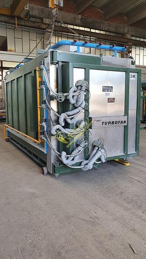 Used Muffled Gas turbo Kiln Moretti mod. FDTM4