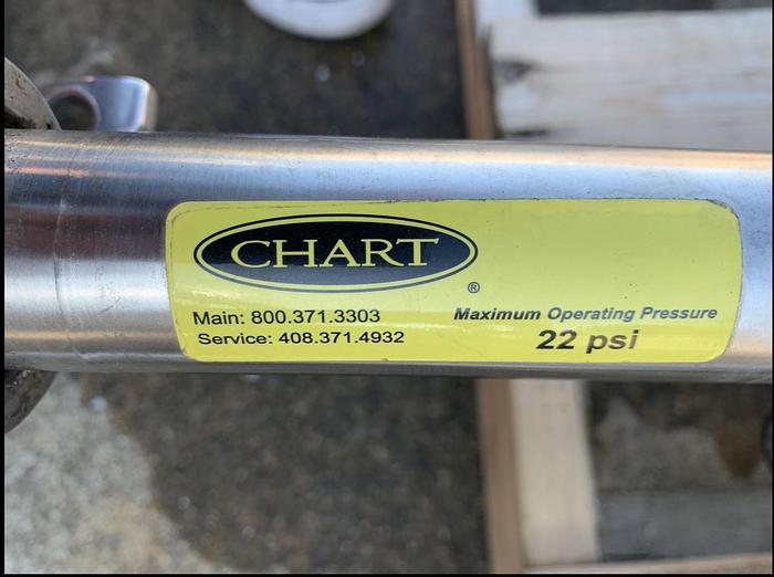 Used Filler, Bottle, Nitrogen Doser, Chart Inc., S/st, Cryotech, #S744306