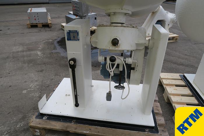 Used (4) Stainless Steel Coating Pans