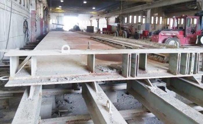 Used Helser 16′ Precast Pouring Bed/Table