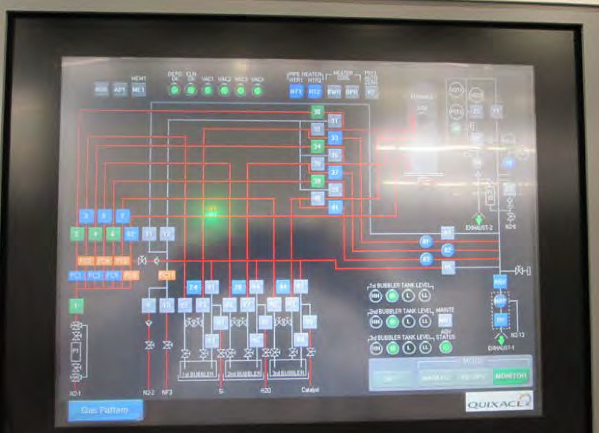 Used Kokusai Quixace Ultimate ALD SiO2 Vertical Diffusion Furnace