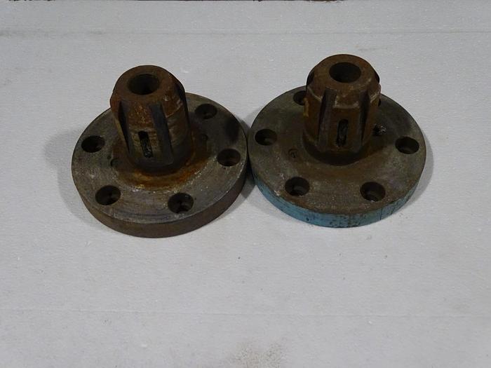 Used 3" (76.2MM) PAIR OF SHAFTLESS UNWIND CHUCKS