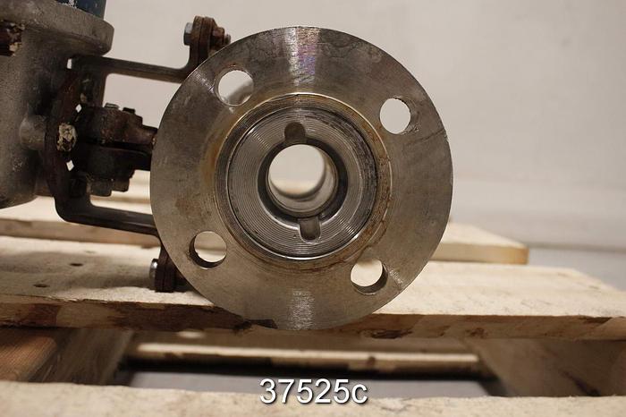 Used Neles Jamesbury 1.5" Control Ball Valve, 1.5" 5150 31-3600MT #37525