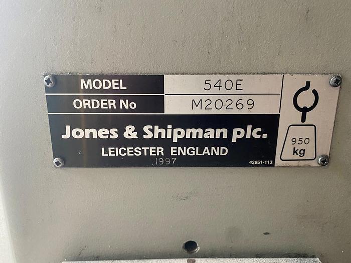 Used 1997 Jones & Shipman 540E Surface Grinder