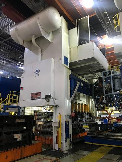 2000 ton Danly 180"x96" SSDC Stamping Press