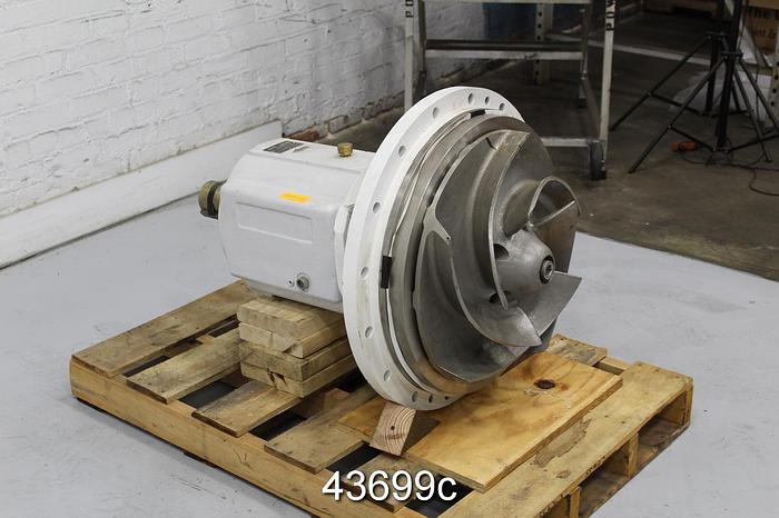 Used Ahlstrom APT 53-10 Pump Power End, 5-Vane Impeller #43699