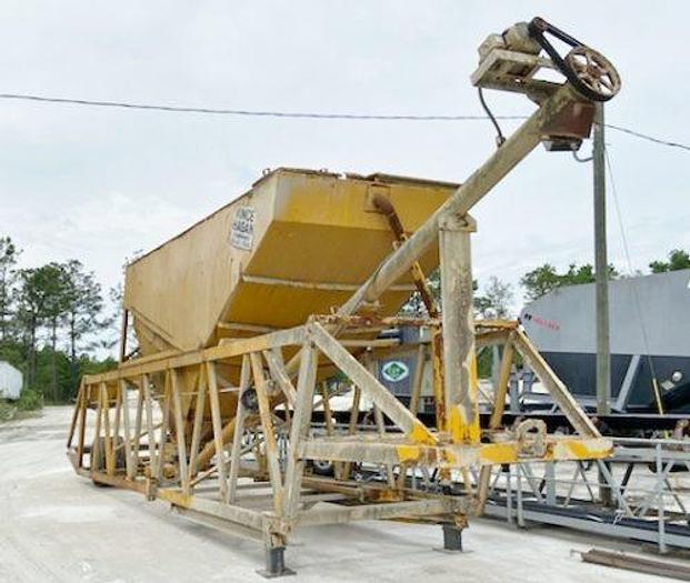 Used 200Bbl Portable Vince Hagan Cement Silo