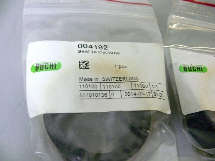 Used Buchi 004192 Cyclone Seal 40mm Neoprene Gasket for Cyclone
