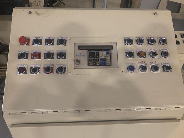 Used 54" International Controls Feeder/Straightener Combo Coil Feedline