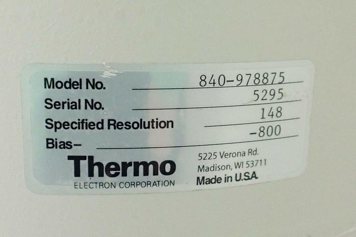 Used Thermo Electron Corporation Model 840-978875 Liquid Nitrogen Holder