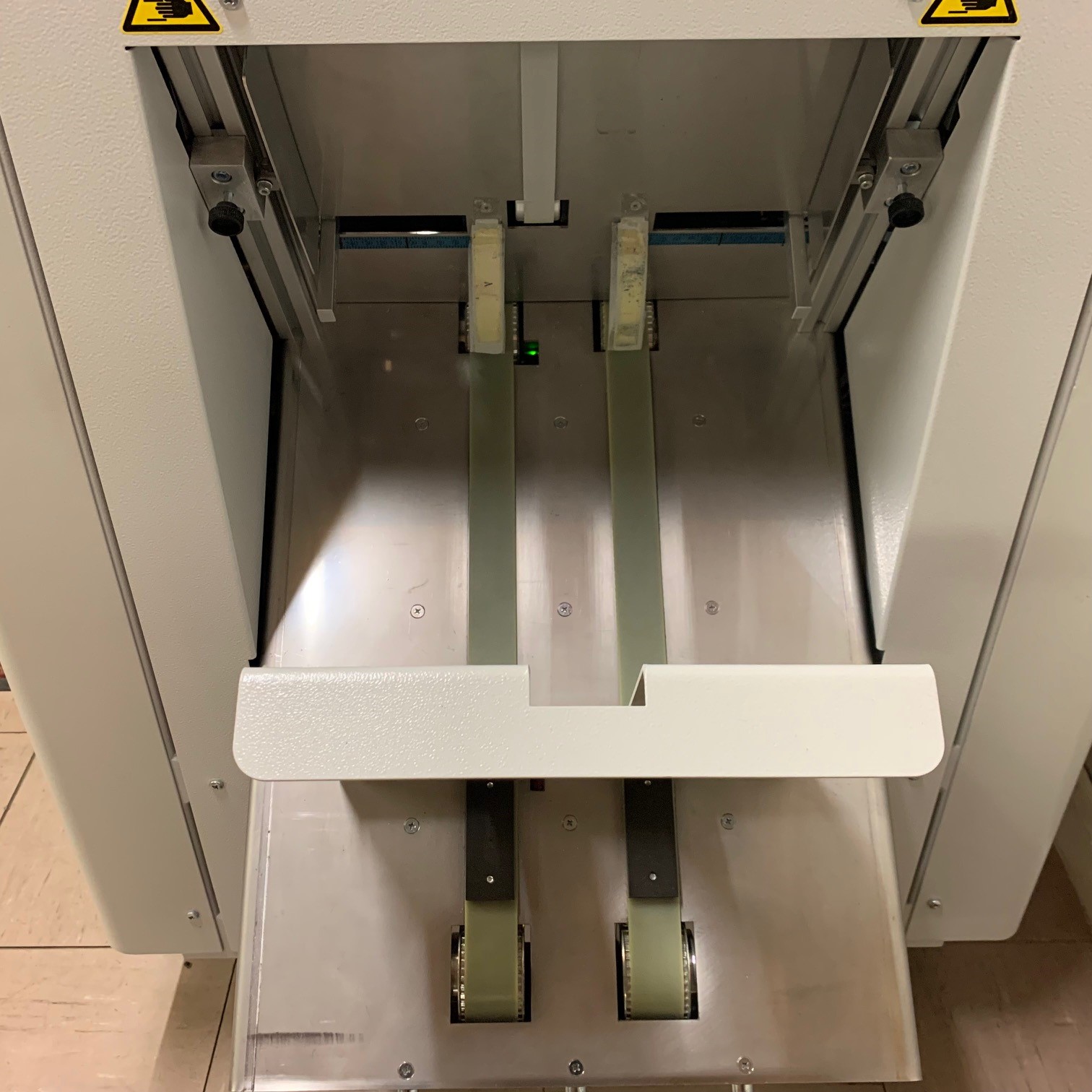 Used Like New, Used Renz AP300 Automatic Docupunch Binding Punch With 3:1 & 2:1 Wire Tool