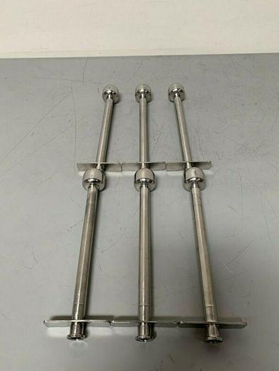 Used Electrol Specialties 12" Stainless Steel Spray Ball w/ 1" Sanitary Fitting