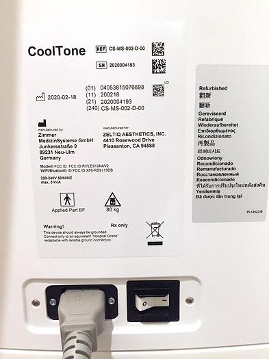 Used Zeltiq CoolTone Muscle toning machine