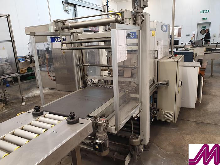 Used 2006 ADPAK  Uniblock Type 712NFS Shrink Wrapper & Heat Tunnel