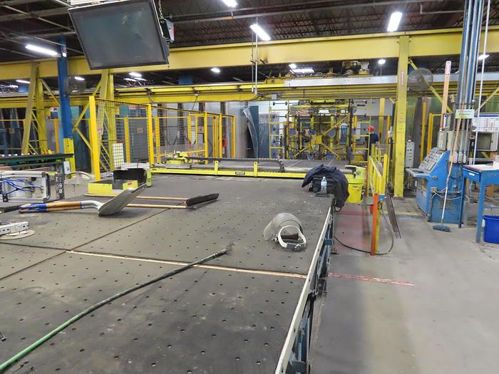 Used Billco CNC Glass Cutter System 108" x 144" Model M-XYZ