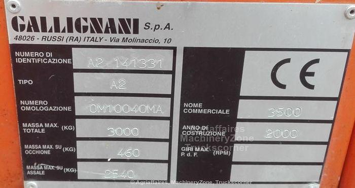 Usato 2000 Gallignani 3500 L