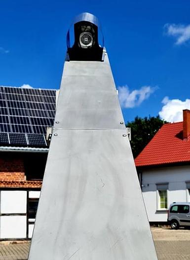 Used Przenośnik (transporter) ślimakowy, nierdzewny w korycie zamkniętym