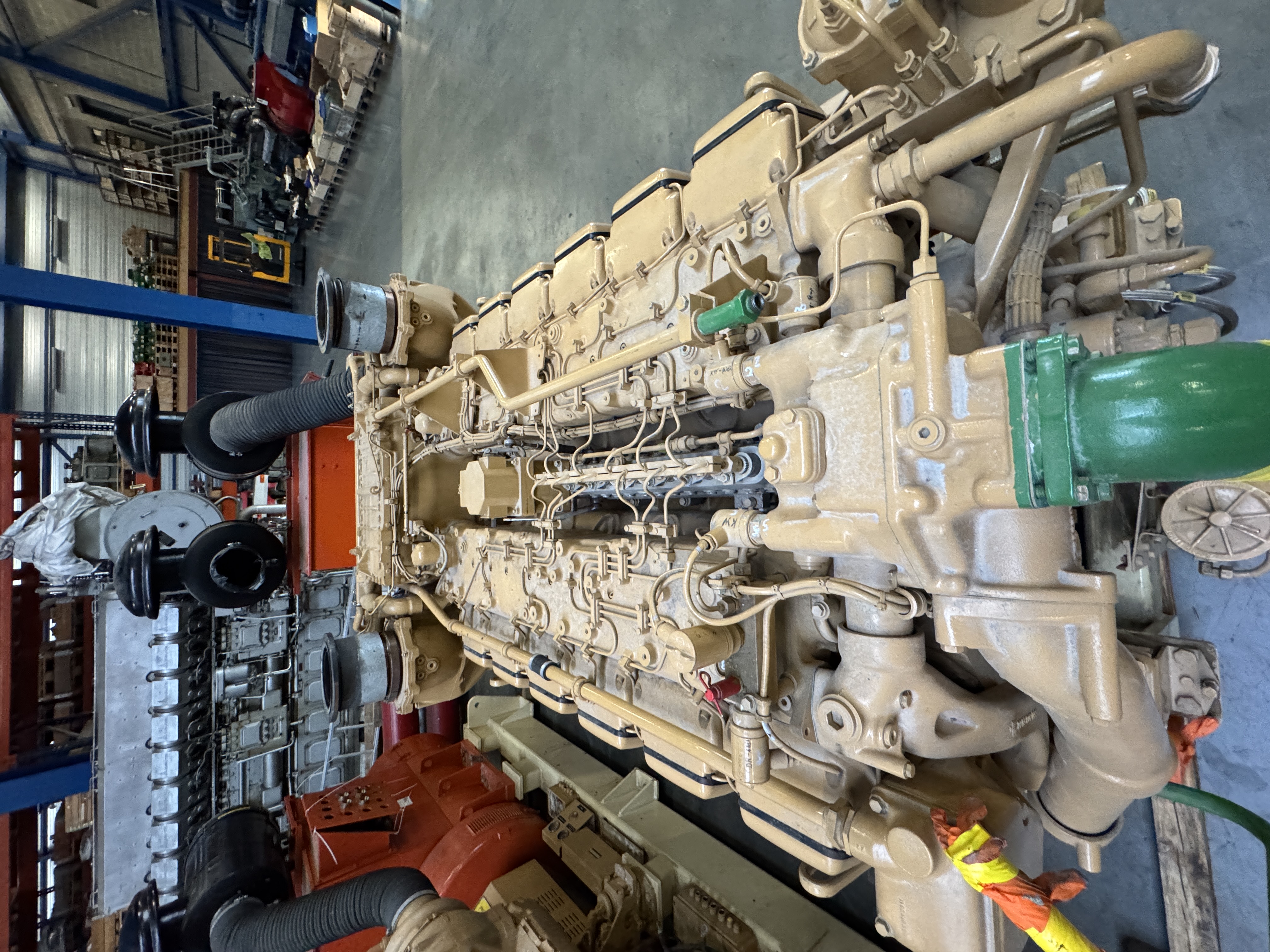 Used MTU 12V396 / PILLER DIESEL GEN.SET 900 KVA