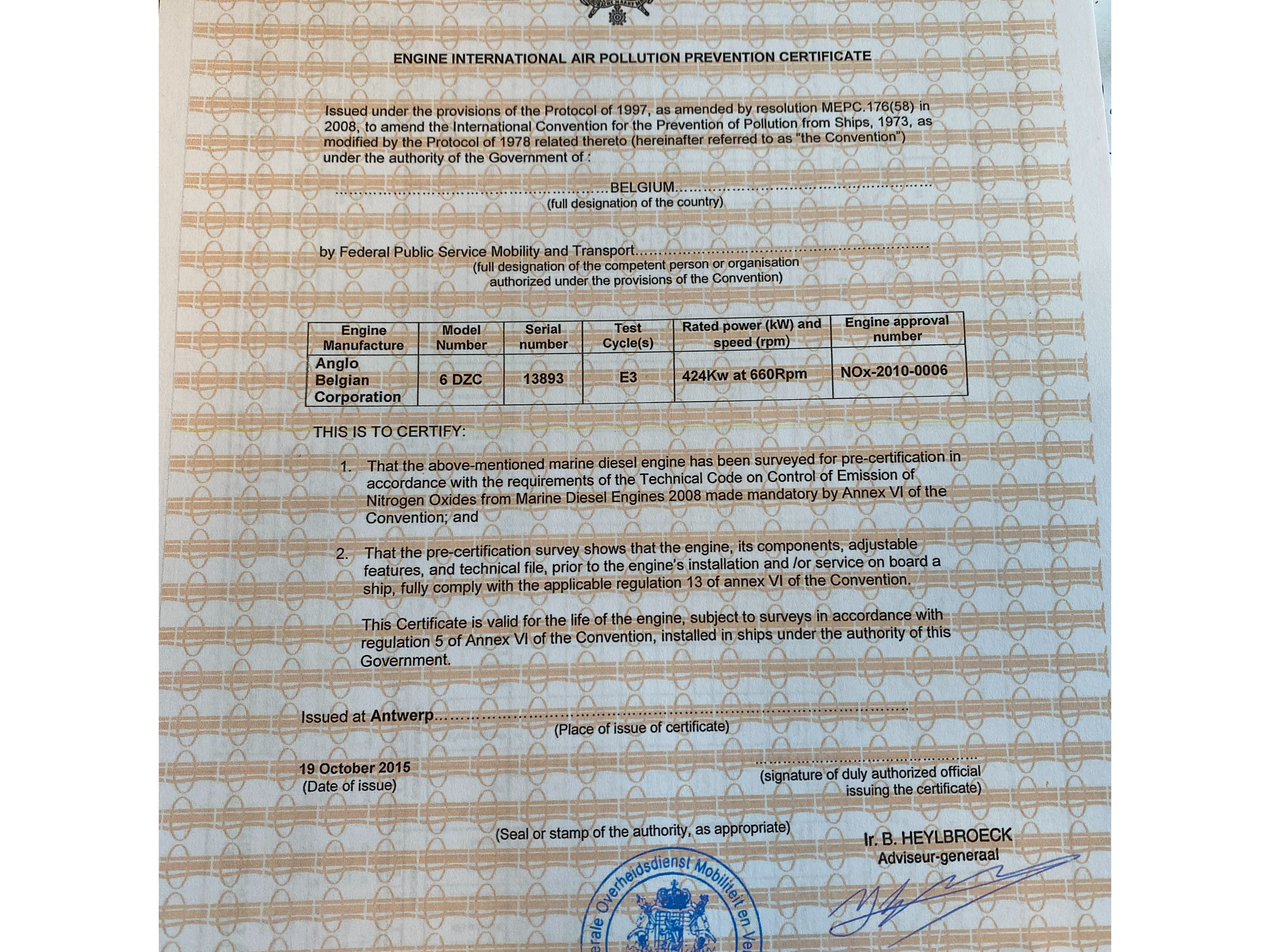 Used ABC 6DZC-660-80A C2