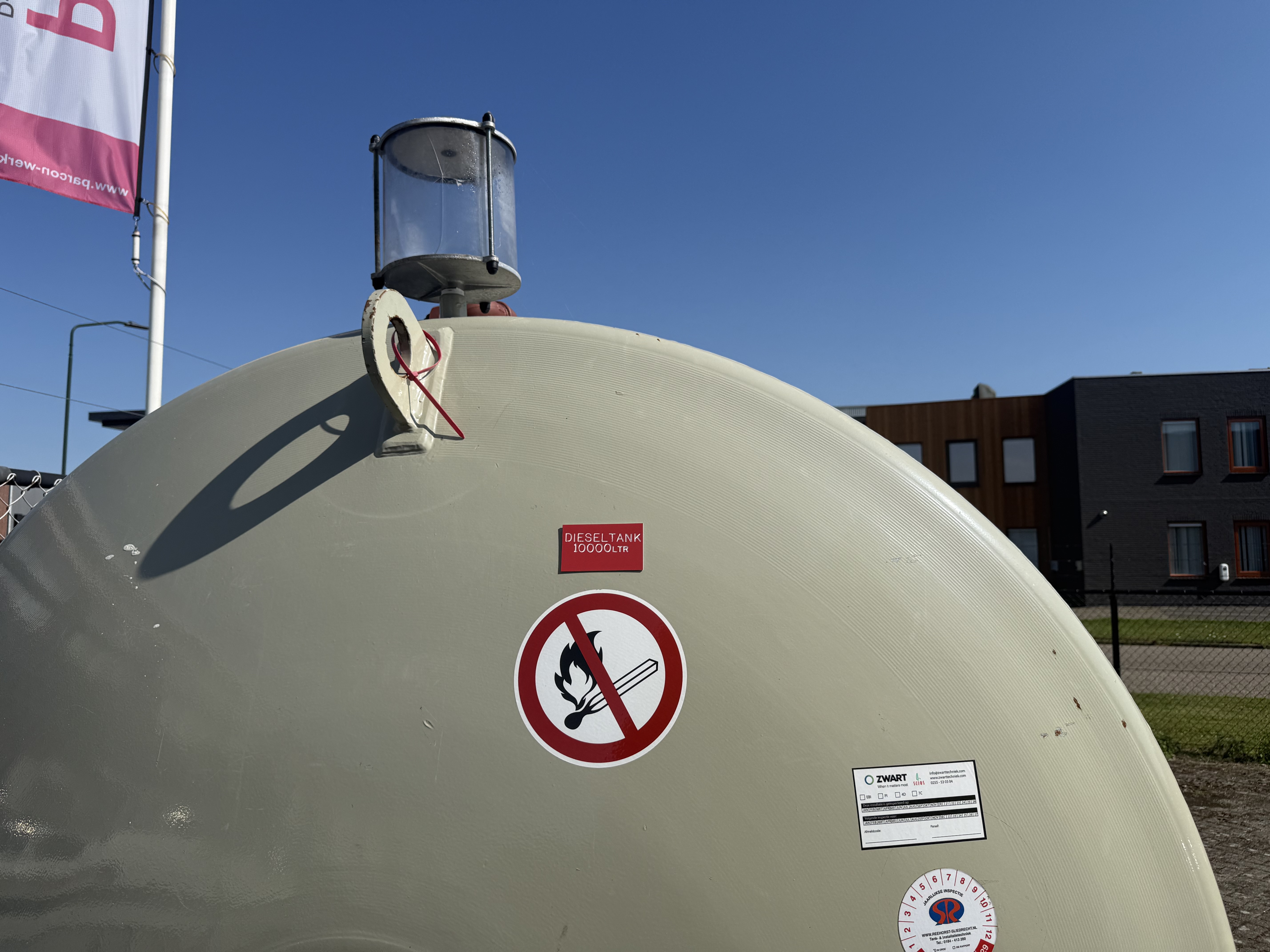 Used FOR SALE: 10,000-Liter Fuel Tank – OKTOBER 2025 - Certified – Excellent Condition