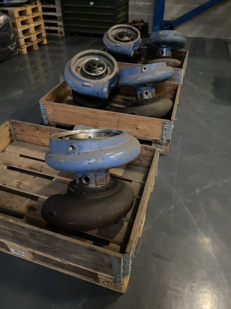 Used MTU ZR 210/001 TURBOCHARGERS