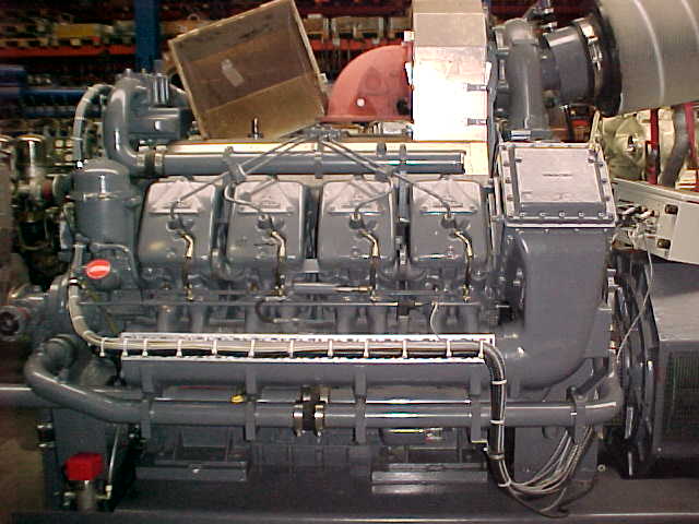 Used 2004 DEUTZ TBD 620-V8 / A. VAN KAICK – 1100 KVA GEN.SET