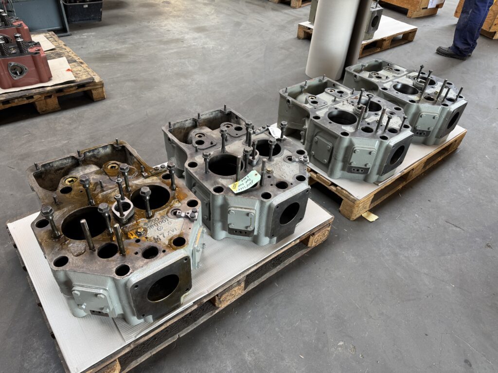 Used CYLINDER HEAD P/N 12183668 MWM TBRHS 345