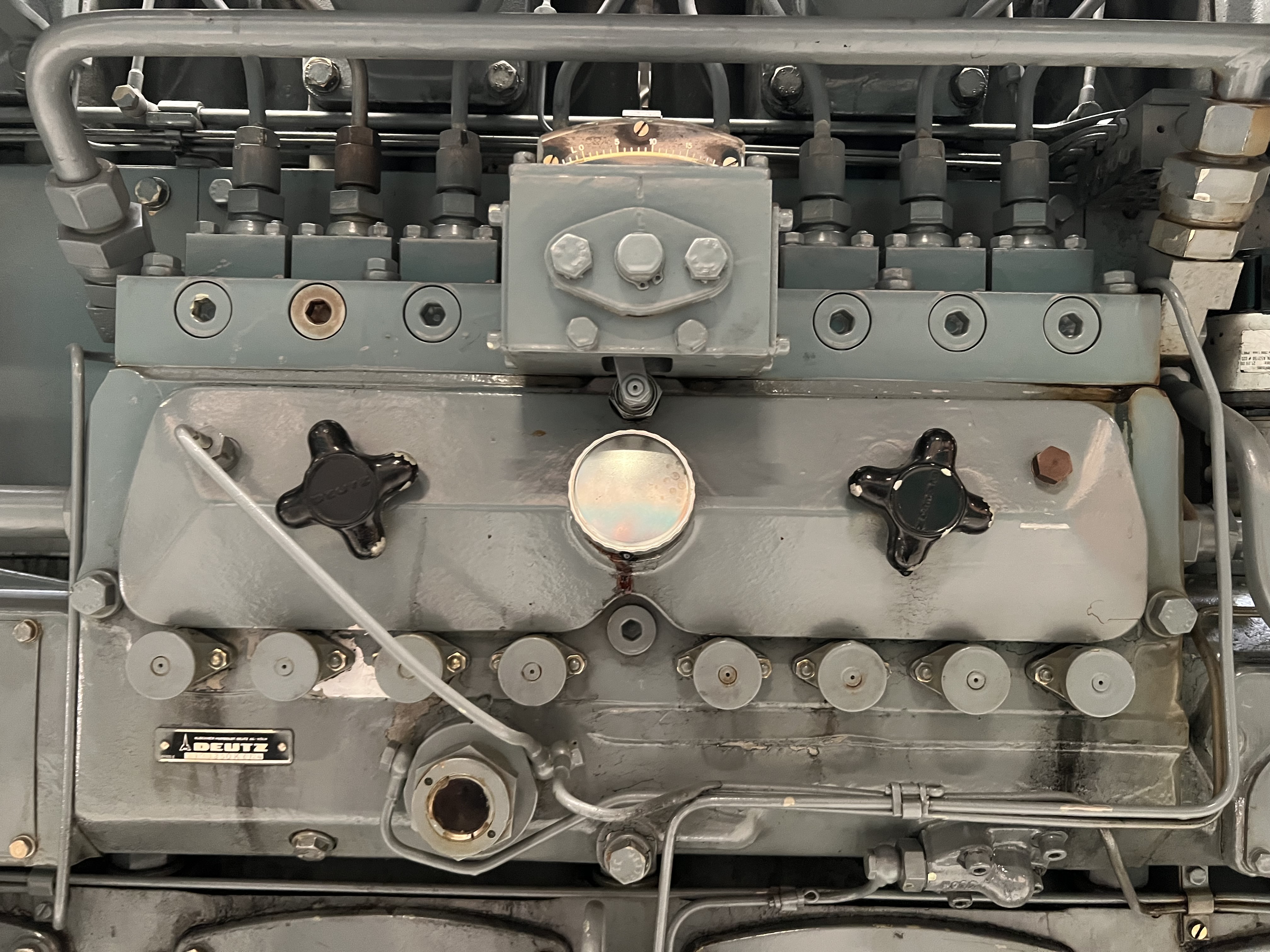 Used 1983 DEUTZ BA8M528 / BBC GEN SET 1200 KVA