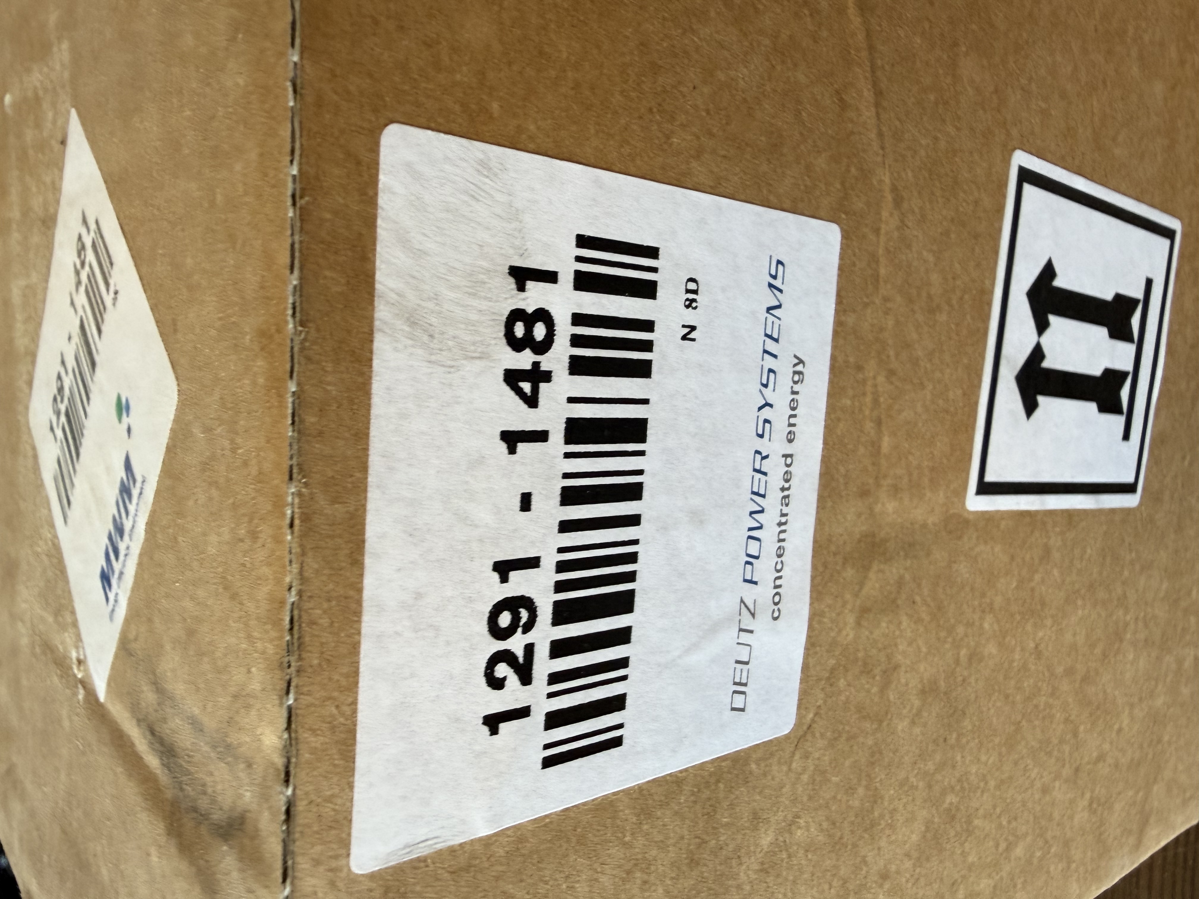 Used PISTON + PIN MWM TBD 601-6S - P/N 12911481 / 12028151