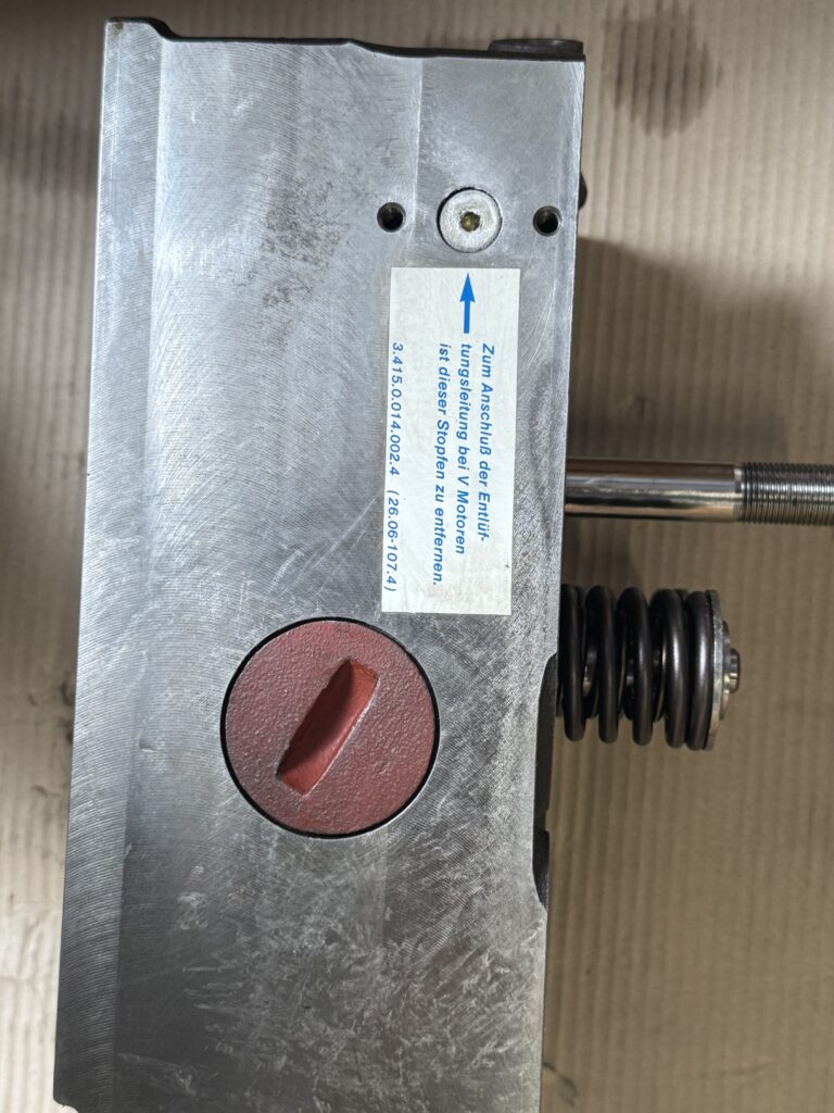 NEW CYLINDER HEAD MWM 518 P/N 1205 2875