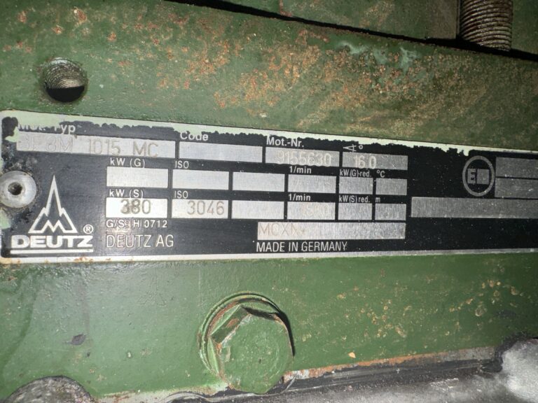 Used 2004 Deutz BF8M1015MC