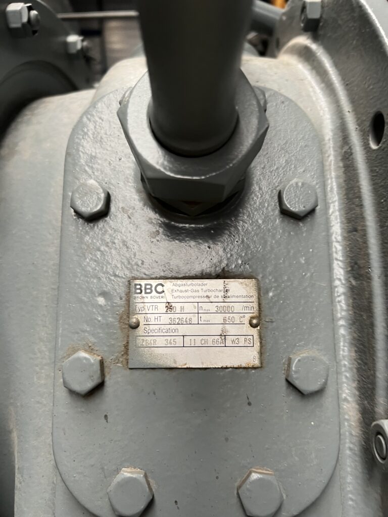 Used 1983 DEUTZ BA8M528 / BBC GEN SET 1200 KVA