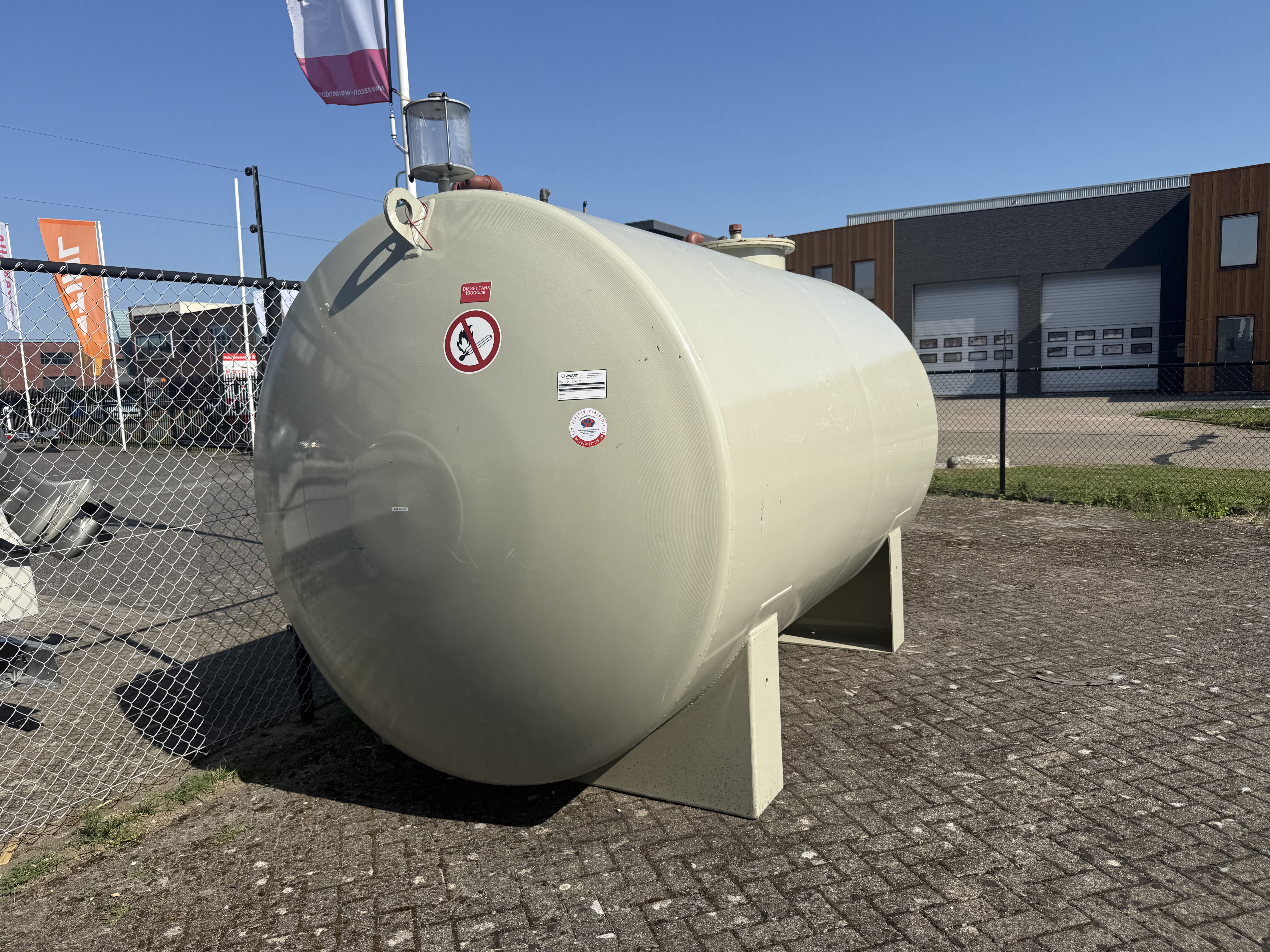 Used FOR SALE: 10,000-Liter Fuel Tank – OKTOBER 2025 - Certified – Excellent Condition