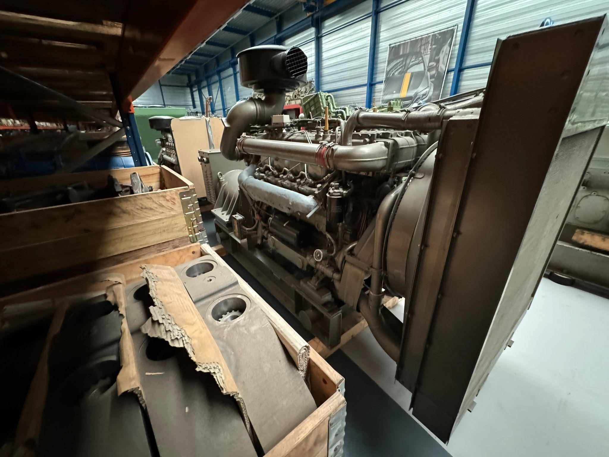 Used 1985 MWM TBD234-V08 / AVK GEN SET 280 KVA