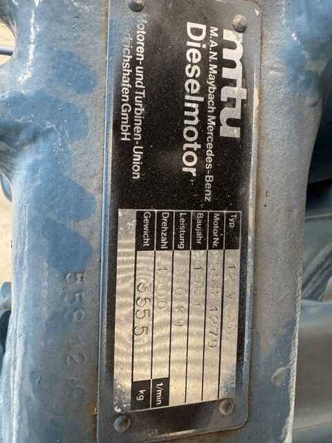 Used MTU 12V396-TC32/33