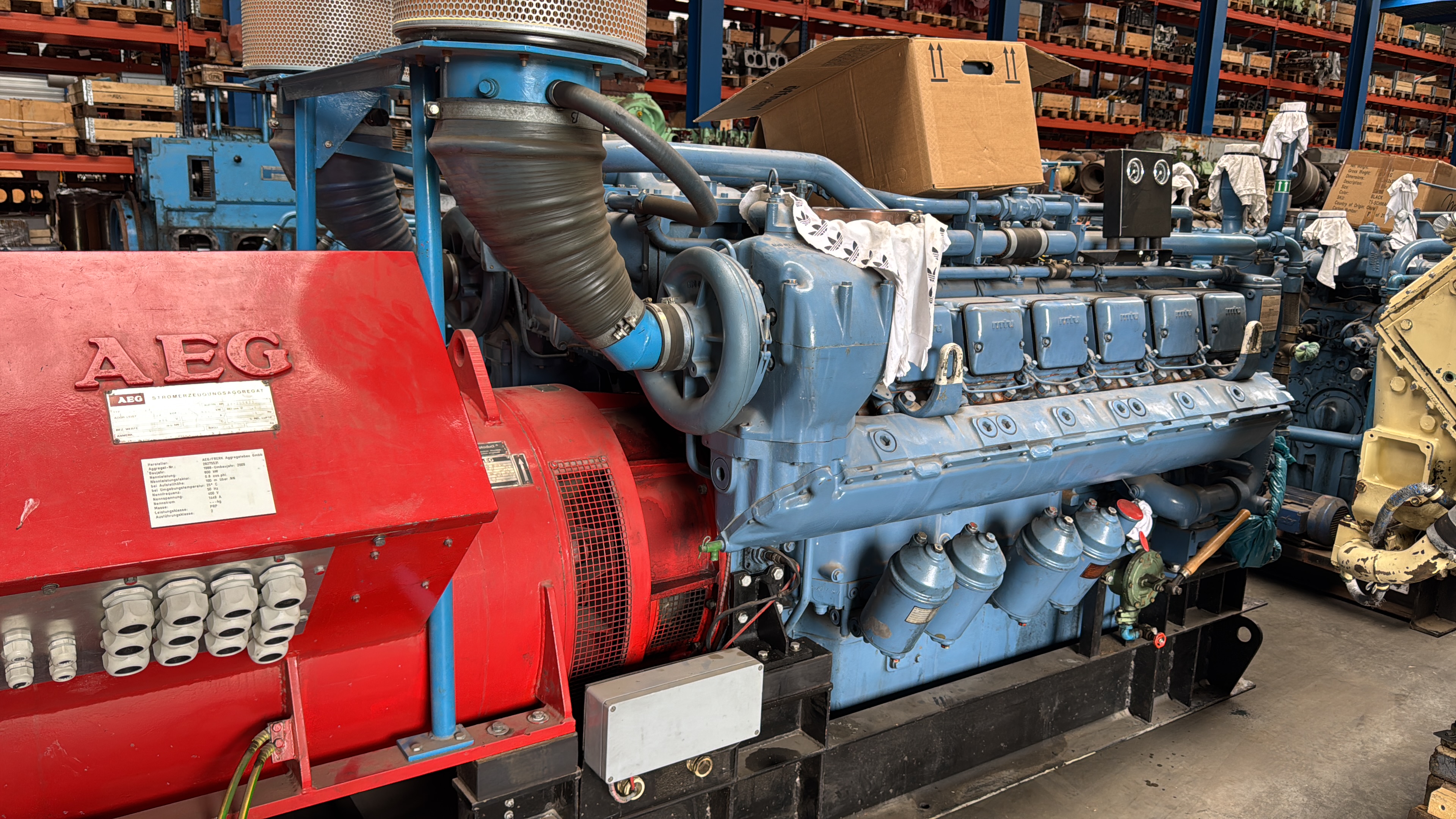 Used MTU 12V396
