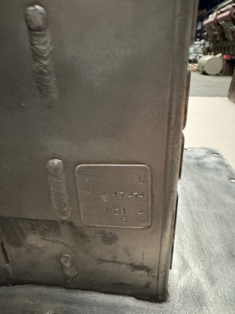 Used COOLER INSERT BEHR DEUTZ BA12M816 / BA16M816