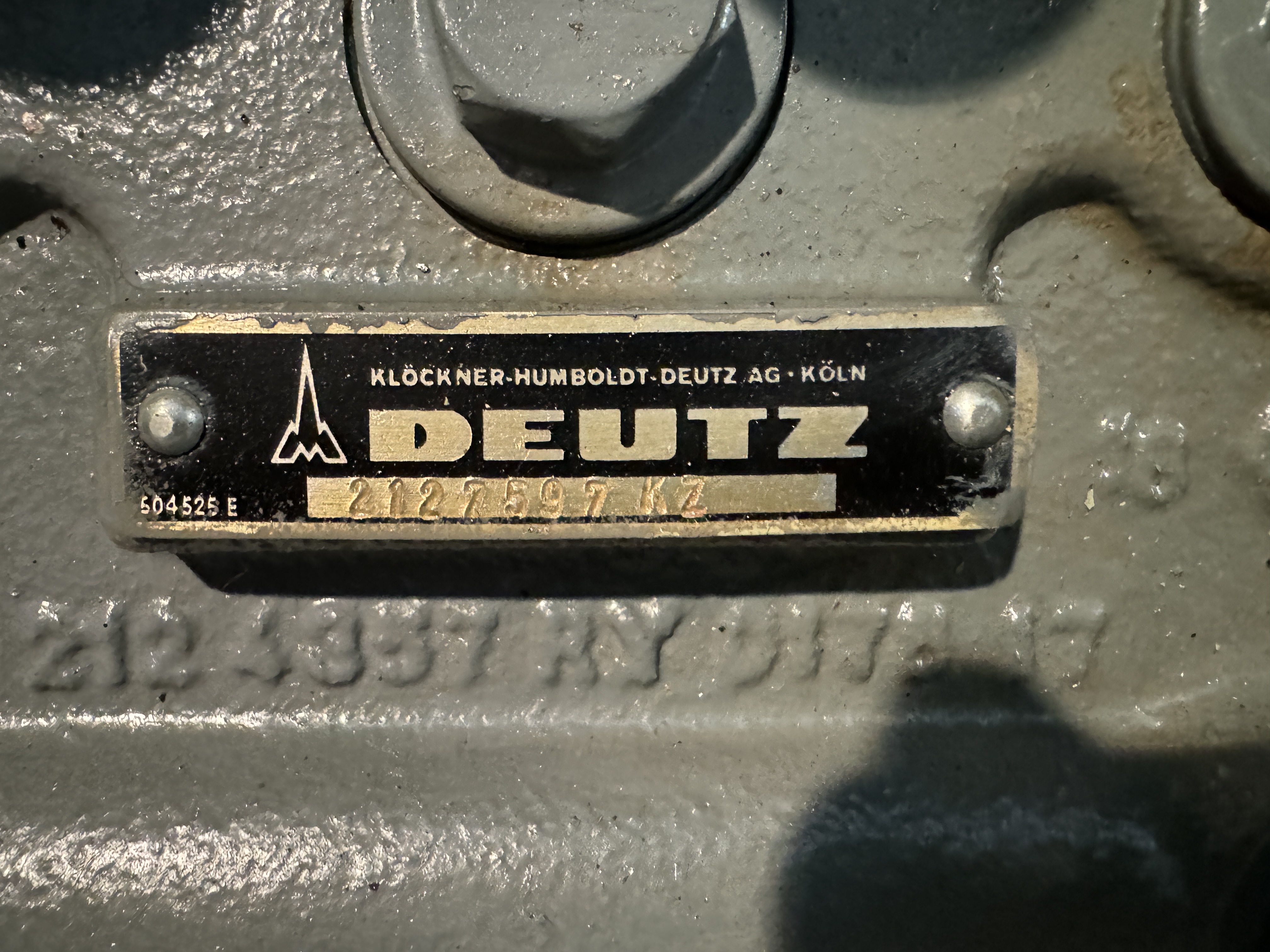 Used Deutz BV6M628