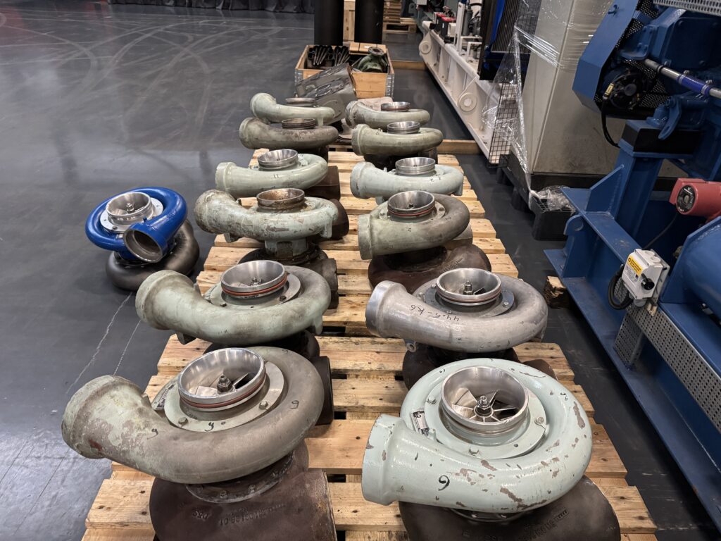 Used MTU ZR 170/038 TURBOCHARGERS for Sale at VIMO Trading Co. B.V.