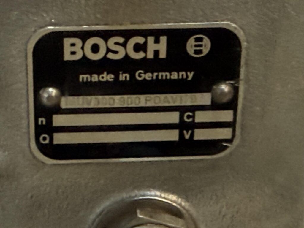 Used BOSCH FUEL INJECTION PUMP 0401 870 074 MWM TBD 234