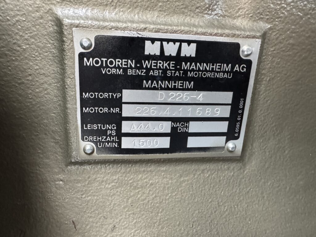 Used MWM D226-4 / GARBE LAHMEIJER GEN.SET 35 KVA