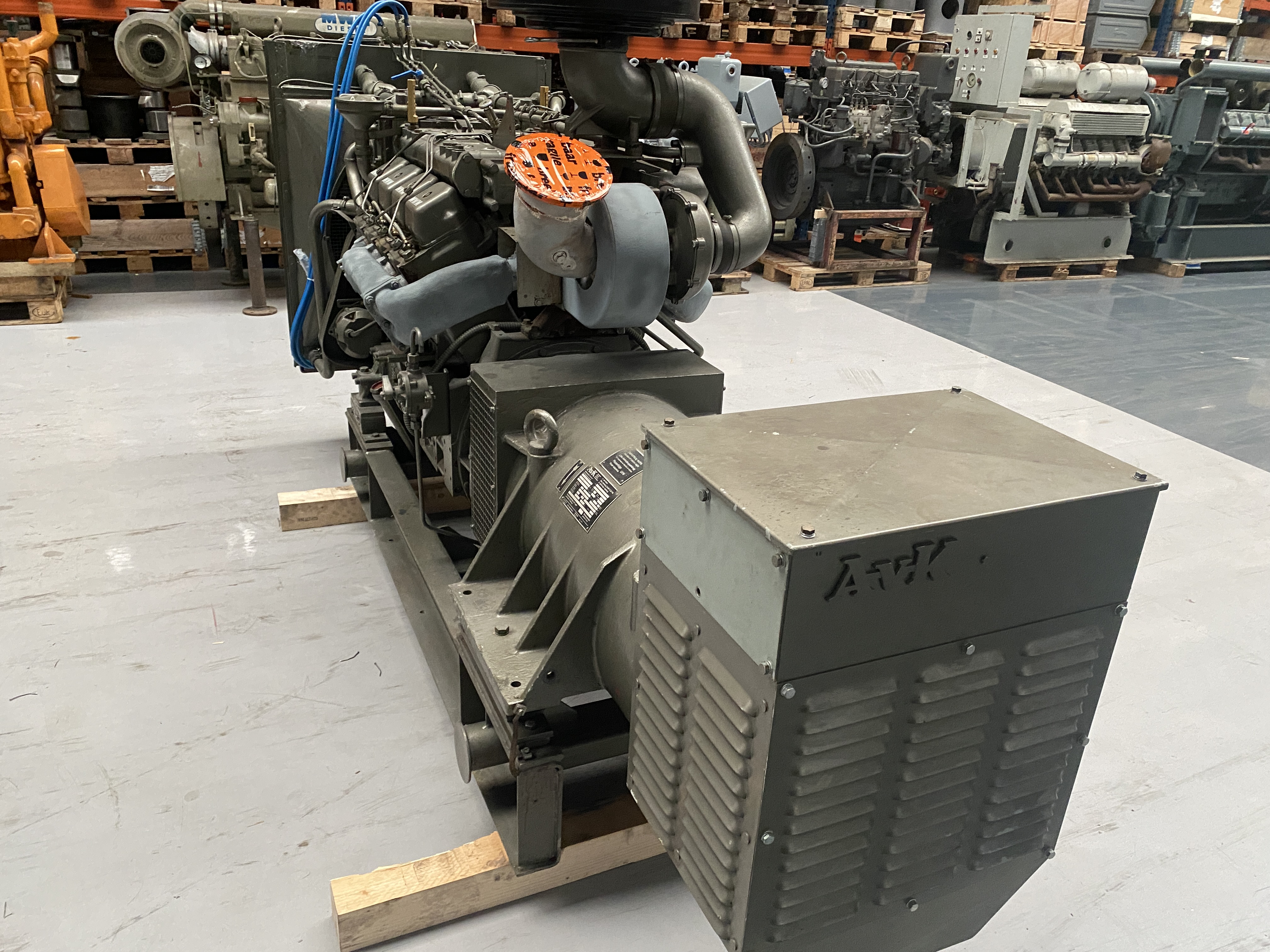 Used 1985 MWM TBD 234-V8 / A.VAN KAICK GEN.SET 280 KVA