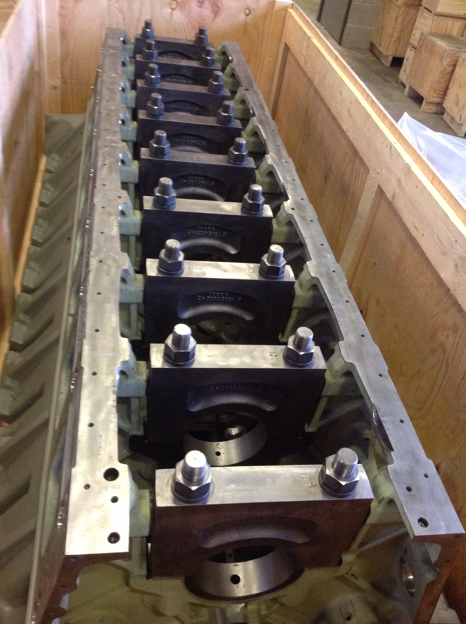 Used CYLINDER BLOCK DEUTZ TBD 620V16 / TBG 620-V16K